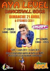 Stage de Ragga Dancehall avec Aya