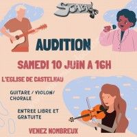 AUDITION DE MUSIQUE