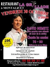 Diner-Spectacle avec David Nemetz