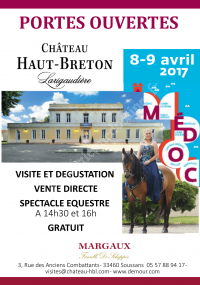 PORTES OUVERTES au Château Haut Breton Larigaudière - MARGAUX