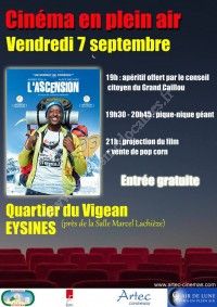 Ciné en plein air : 'L'Ascension