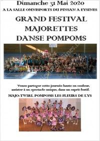Grand Festival Majorettes Danse Pompoms des Fleurs de Lys 2020