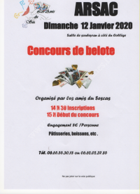 Concours de belote