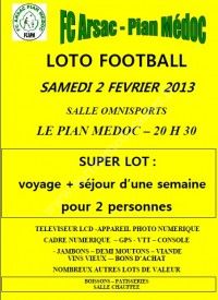 Loto du FC Arsac-Pian Médoc