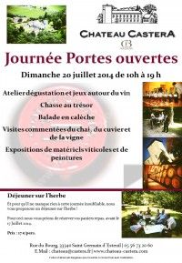 Journée Portes Ouvertes au Château Castera