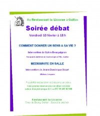 Conférence : Comment donner un sens à sa vie?