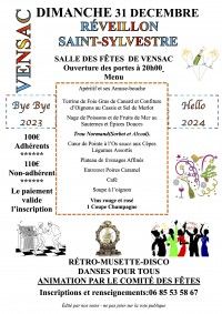 Réveillon St Sylvestre