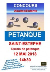 Concours de Pétanque