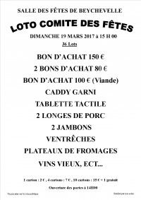 Loto Comité des Fêtes