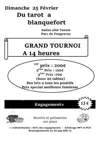 Tournoi de Tarot