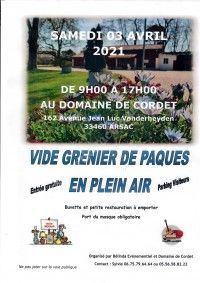 Vide grenier de Pâques