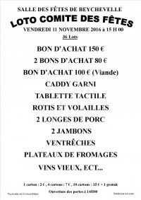 Loto Comité des Fêtes