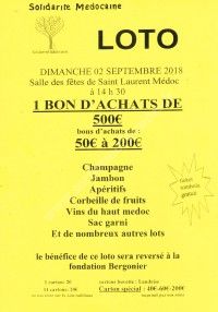 loto Solidarité Médocaine