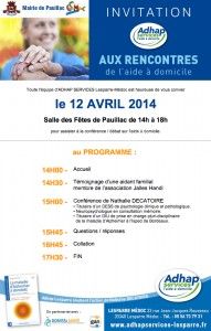 Conférence sur le Thème de l'Aide à Domicile