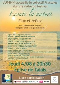 Festival Ecoute la Nature 2022 : Flux et reflux