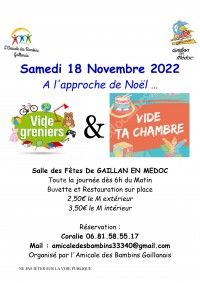 Vide Grenier et Vide ta Chambre