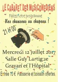 Le Cabaret des Musicomédiens