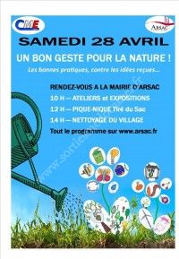 Un bon geste pour la nature !