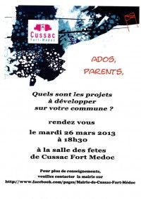 Réunion Ados-Parents