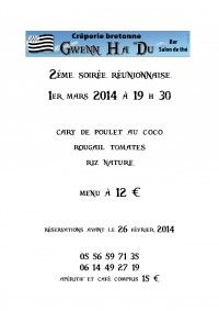 2éme Soirée Réunionnaise