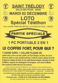 Loto Spécial Téléthon