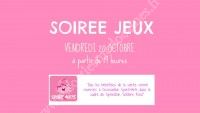 Soirée jeux TOUS En ROSE