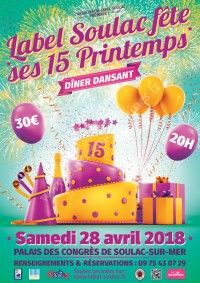 Label Soulac Fête ses 15 Printemps !