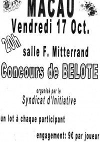 Concours de belote