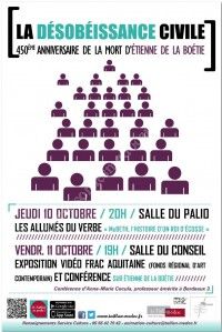 Désobéissance Civile, hommage à Etienne de la Boétie