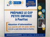 Réunion d'information Préparer la CAP Petite Enfance à Pauillac