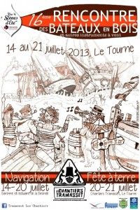 16e Rencontre des Bateaux en Bois : Escale de Macau