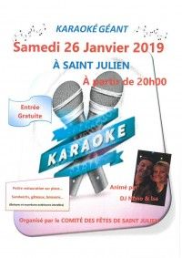 KARAOKE A ST JULIEN