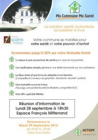 Réunion d'Information : Ma Commune, Ma Santé