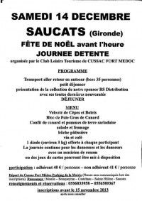 Journée à Saucats
