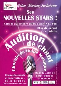 Audition de chant