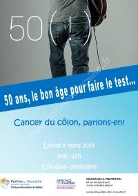 Cancer du colon: parlons en !