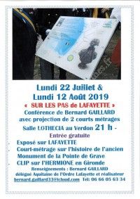 Sur les pas de Lafayette