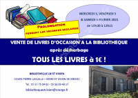 Vente de livres d'occasion