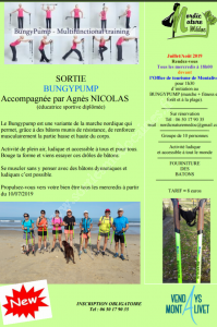 Marche nordique et bungypump