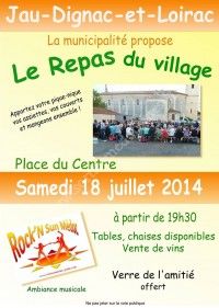 Le Repas du Village 2015