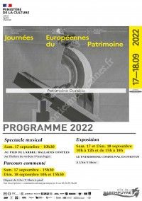 Journées Européennes du Patrimoine 2022