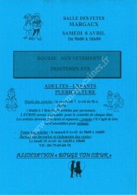 Bourse aux vêtements été