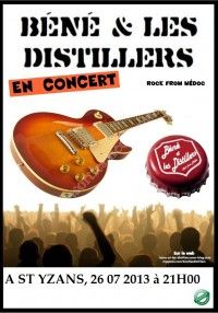 Béné et les Distillers en concert !