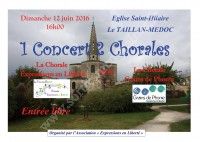 1 Concert, 2 Chorales