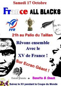 Retransmission Coupe du Monde de Rugby