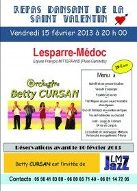 Repas Dansant de la Saint-Valentin