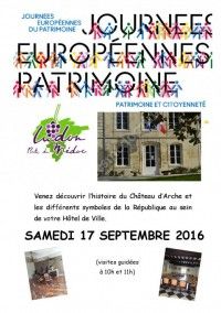 Journées Européennes du Patrimoine 2016