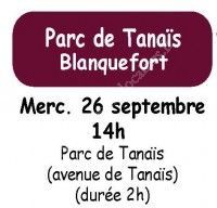 Sortie Nature au Parc de Tanaïs