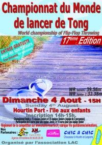 Championnat du monde de lancer de tong 2019