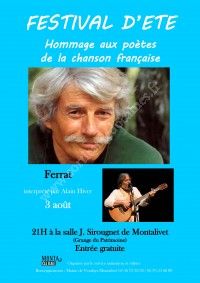 Concert de Ferrat interprété par Alain Hiver